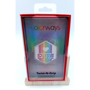 Colorway "Pride" Rainbow Twist-n-Grip Phone Grip & Stand